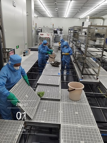 半導(dǎo)體芯片十級(jí)潔凈室深度清潔